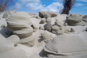 Sandformation am Kalfamer (Ostende)